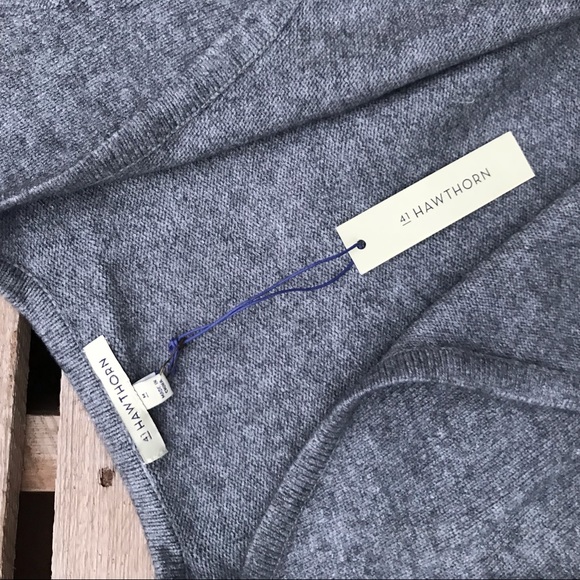 Stitch Fix 41Hawthorn gray open cardigan M - Picture 2 of 3